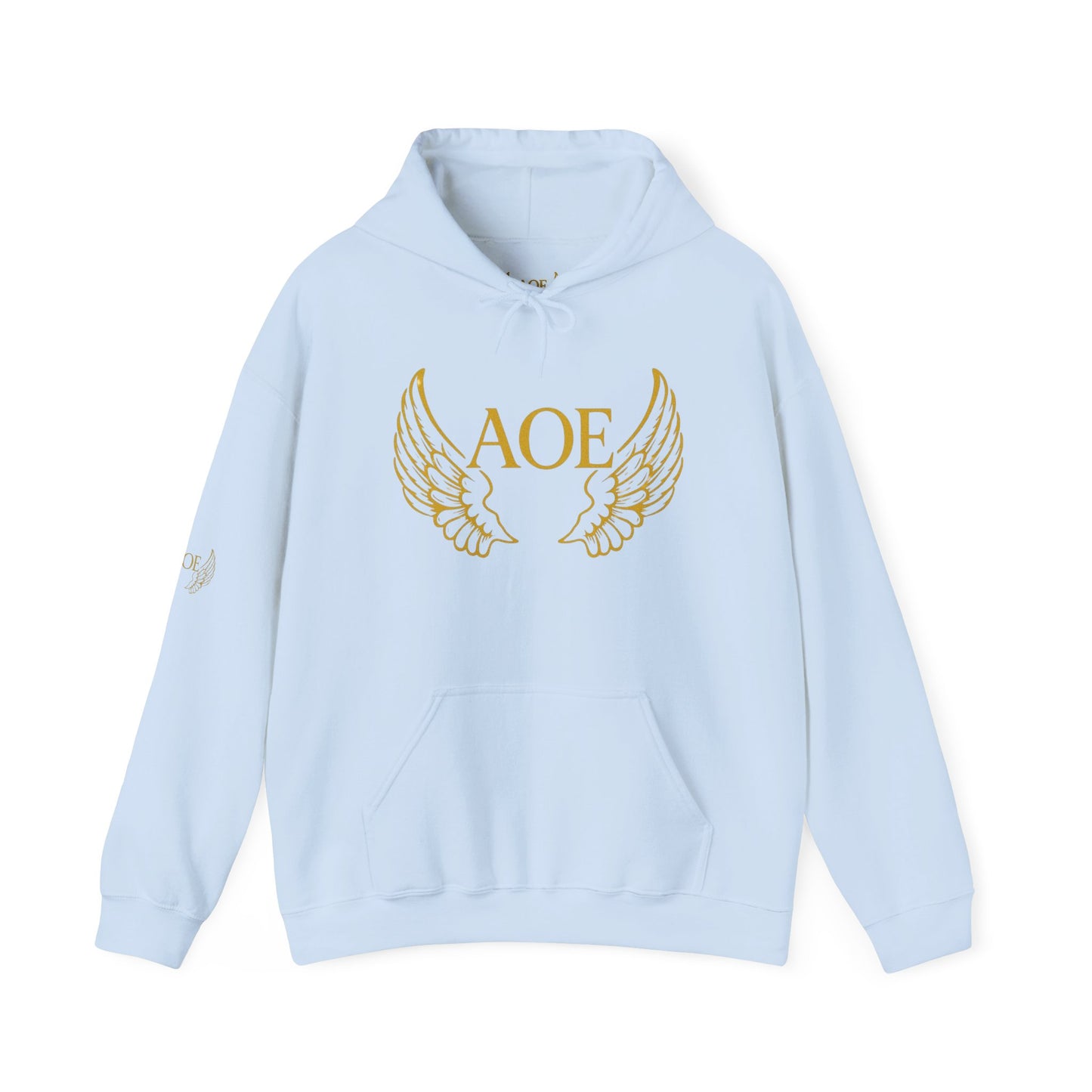 Angel Wings Sweatshirt | Unisex Hooded Pullover for Comfort | Perfect Gift for Holidays, Birthdays, Everyday Wear
