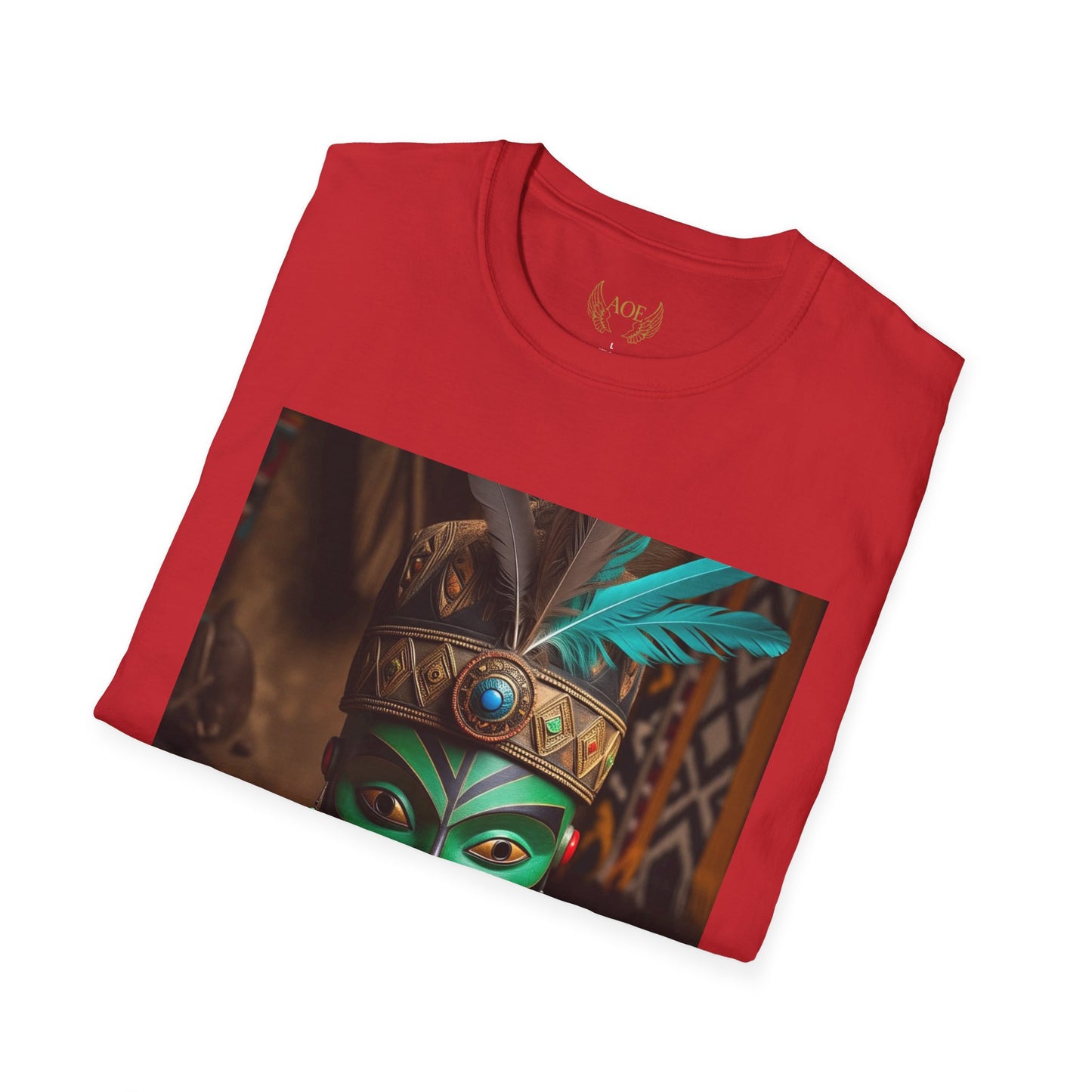 AOE African Mask Tee | Cultural Heritage T-Shirt