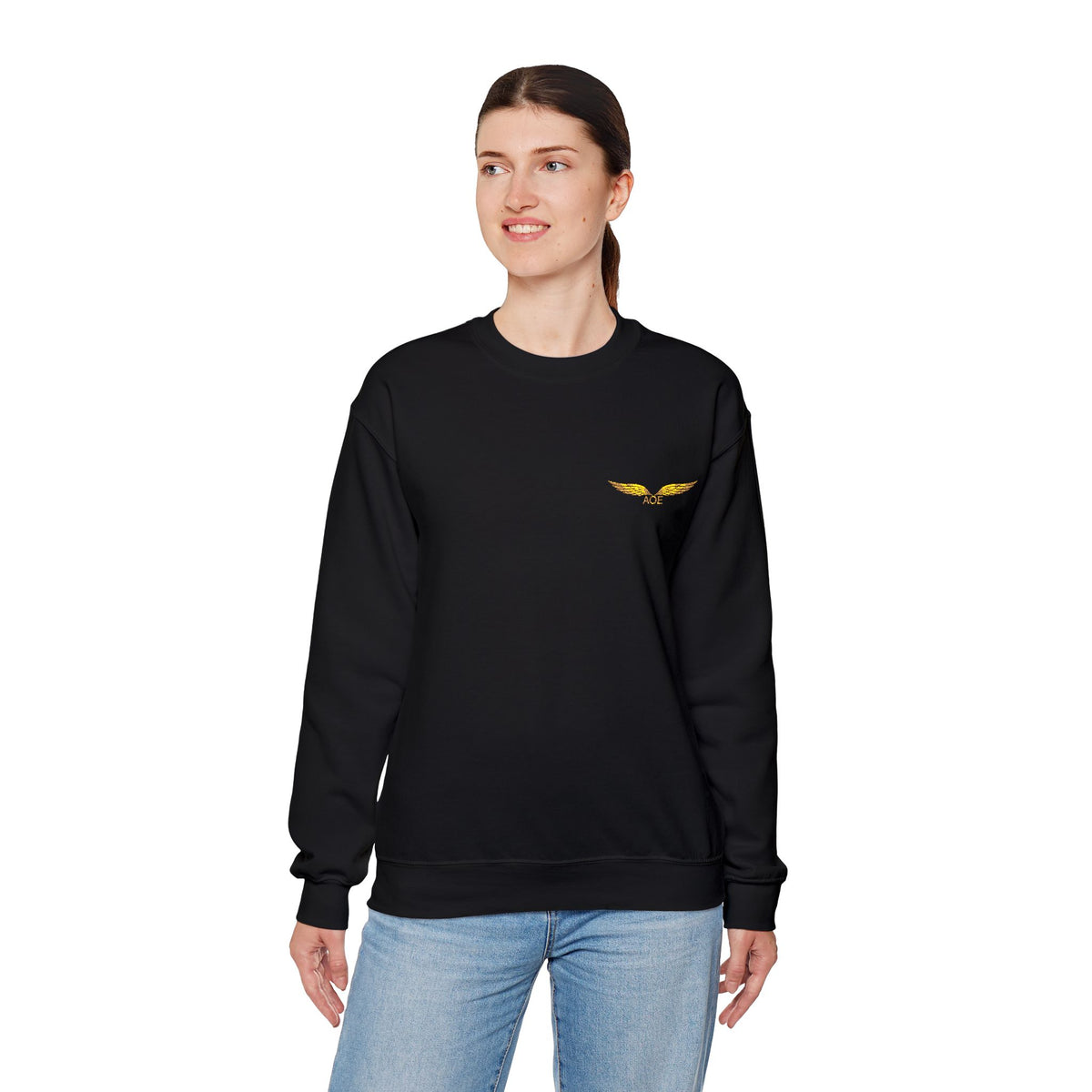AOE Embroidered Crewneck