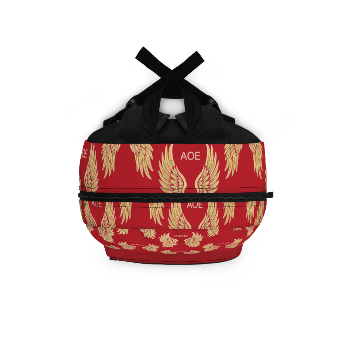 AOE Fall Signature Wings Backpack- Dark Red
