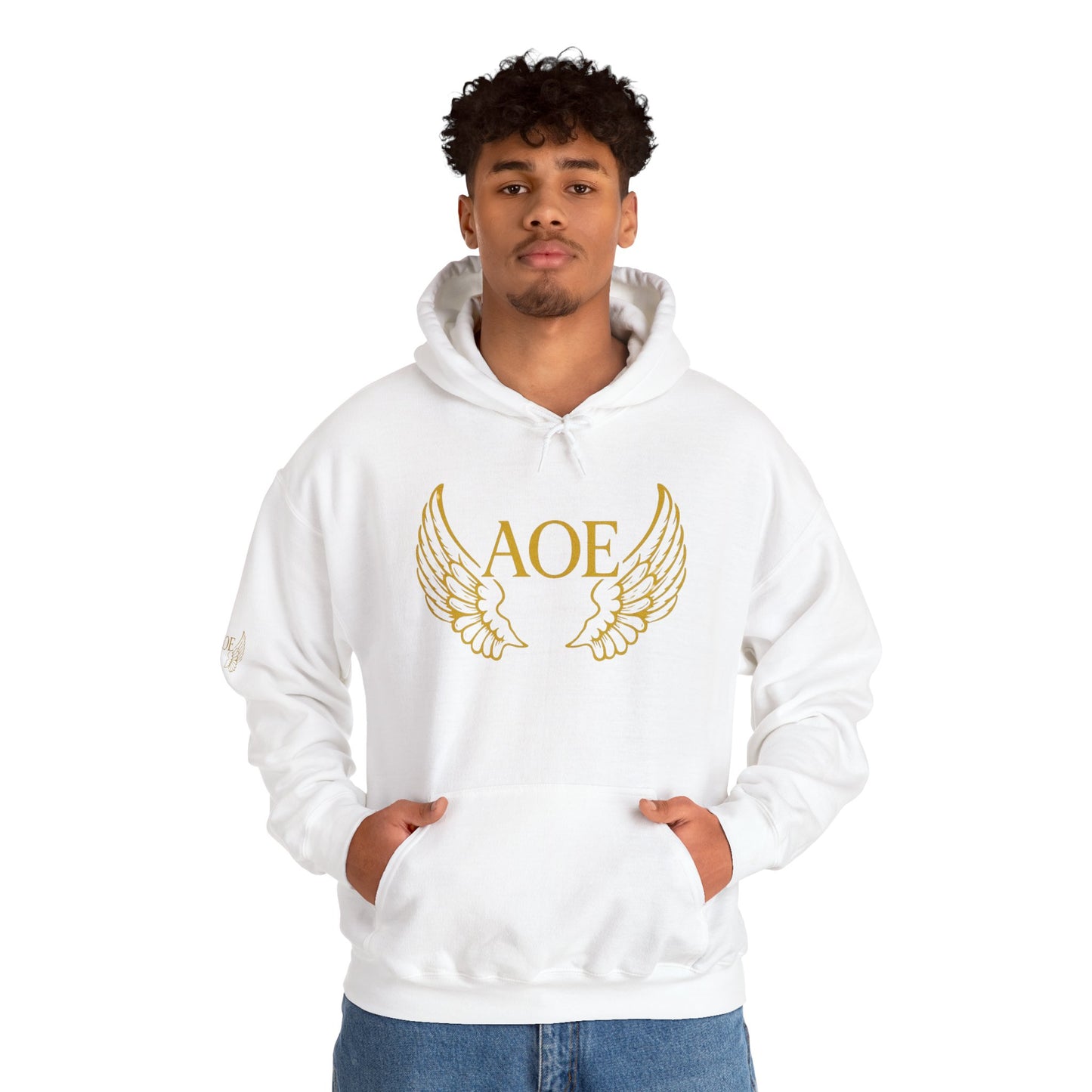 Angel Wings Sweatshirt | Unisex Hooded Pullover for Comfort | Perfect Gift for Holidays, Birthdays, Everyday Wear