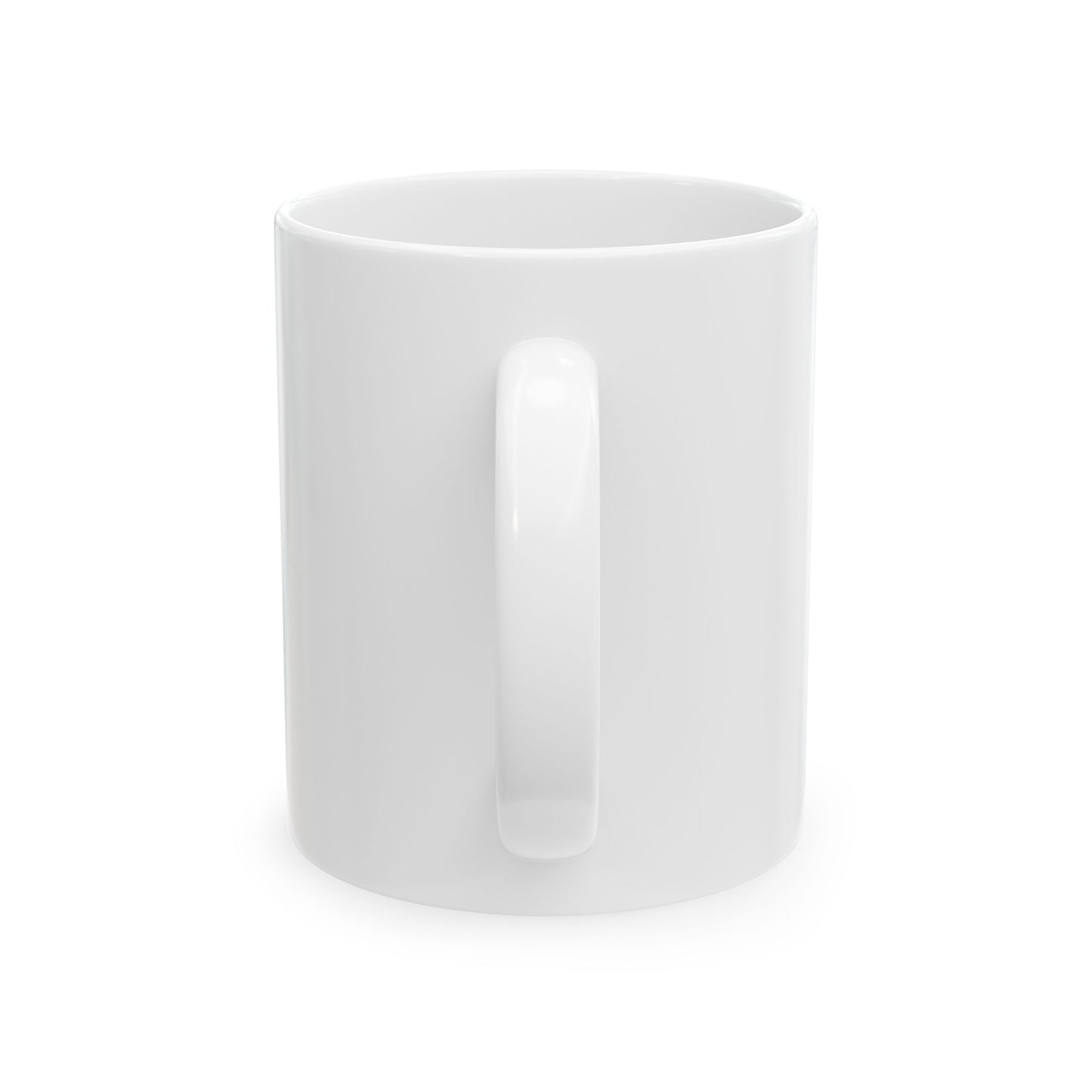 AOE Ceramic Mug with Wings - Angels On Earth Design, Gift for Spiritual Friends, Coffee Cup, Inspirational Tea Mug, Unique Home Decor