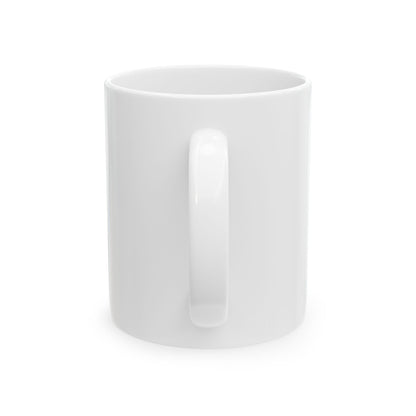 AOE Ceramic Mug with Wings - Angels On Earth Design, Gift for Spiritual Friends, Coffee Cup, Inspirational Tea Mug, Unique Home Decor