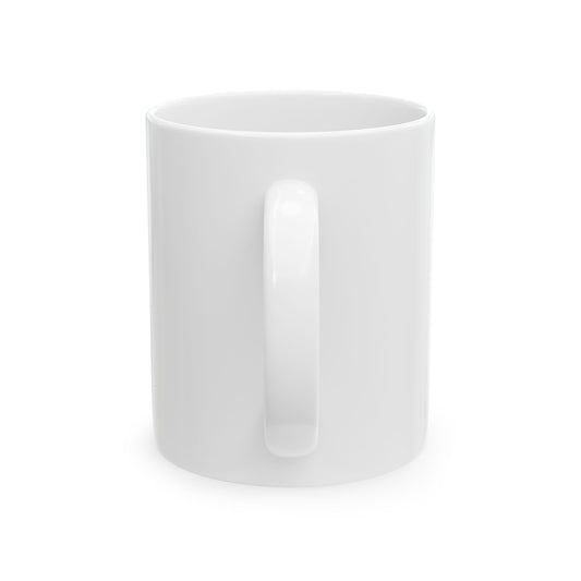 AOE Ceramic Mug with Wings - Angels On Earth Design, Gift for Spiritual Friends, Coffee Cup, Inspirational Tea Mug, Unique Home Decor