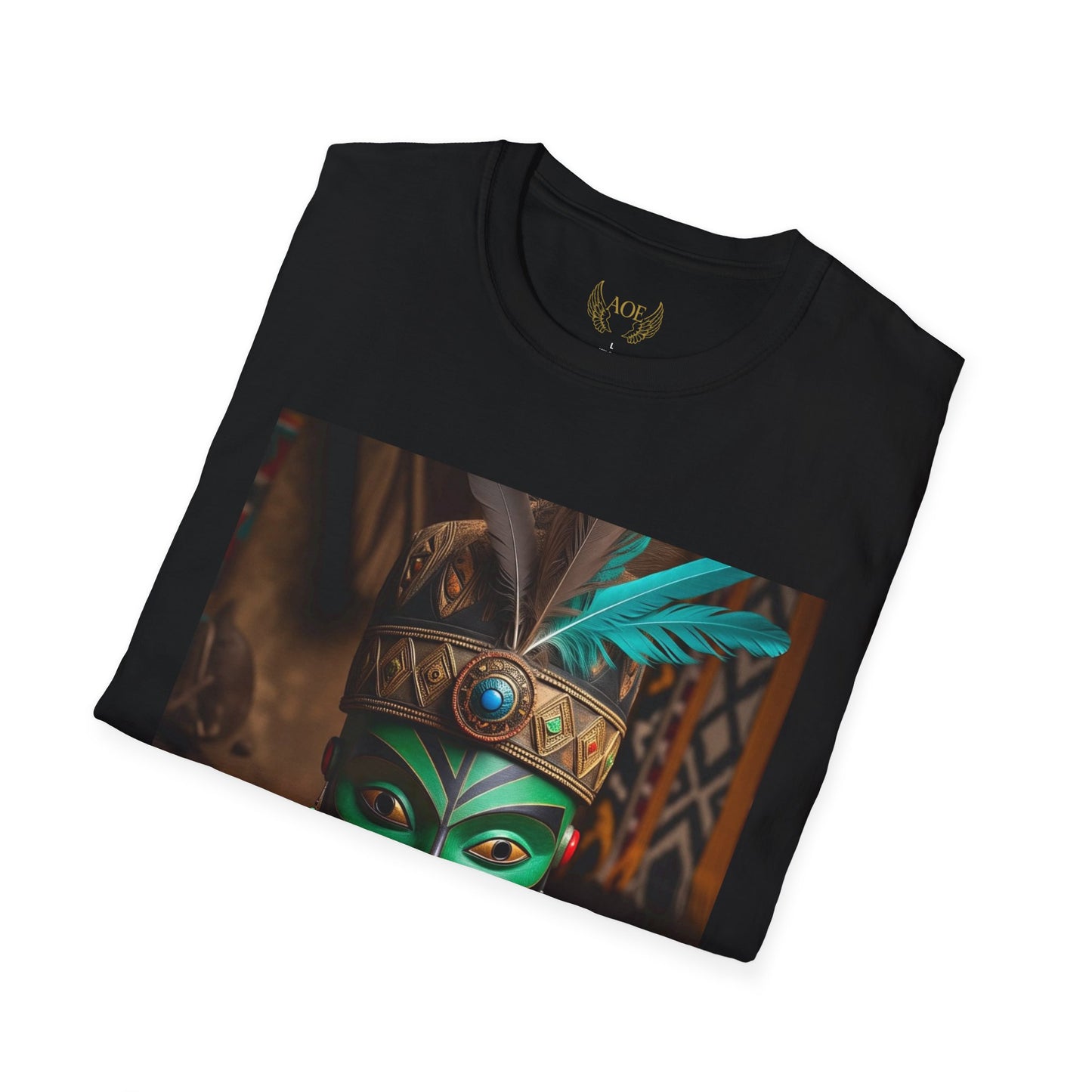 AOE African Mask Tee  | Cultural Heritage T-Shirt