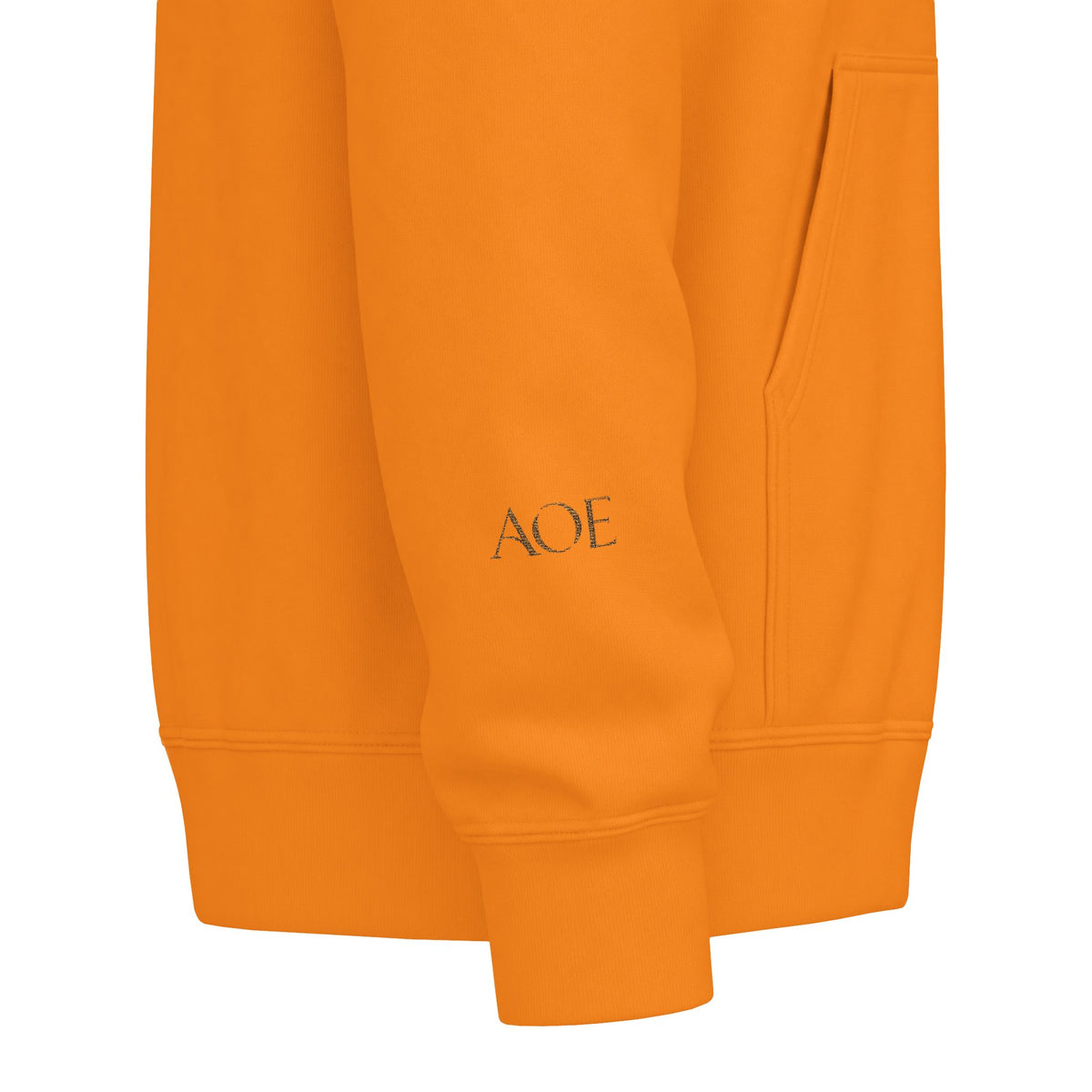 AOE Embroidered Signature Full-Zip Hoodie