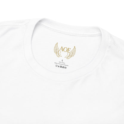 AOE Black Queen Lip Print T-Shirt | Afrocentric Gold Green Red Tee | Melanin Beauty Shirt | African Heritage Apparel | Juneteenth