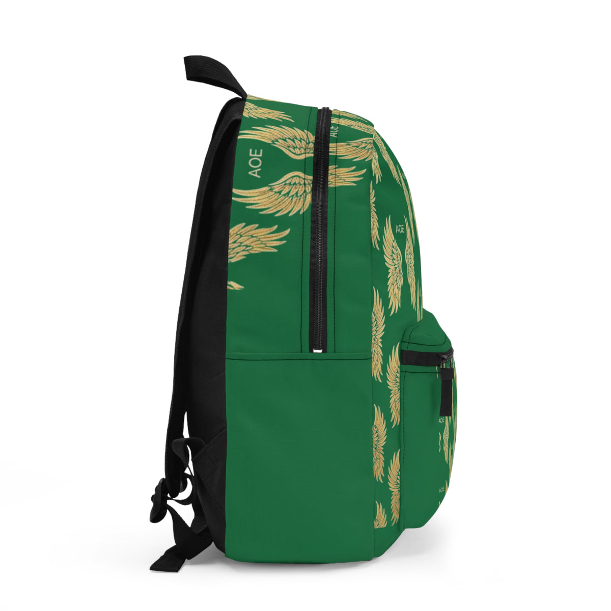 AOE Fall Signature Wings Backpack- Dark Green