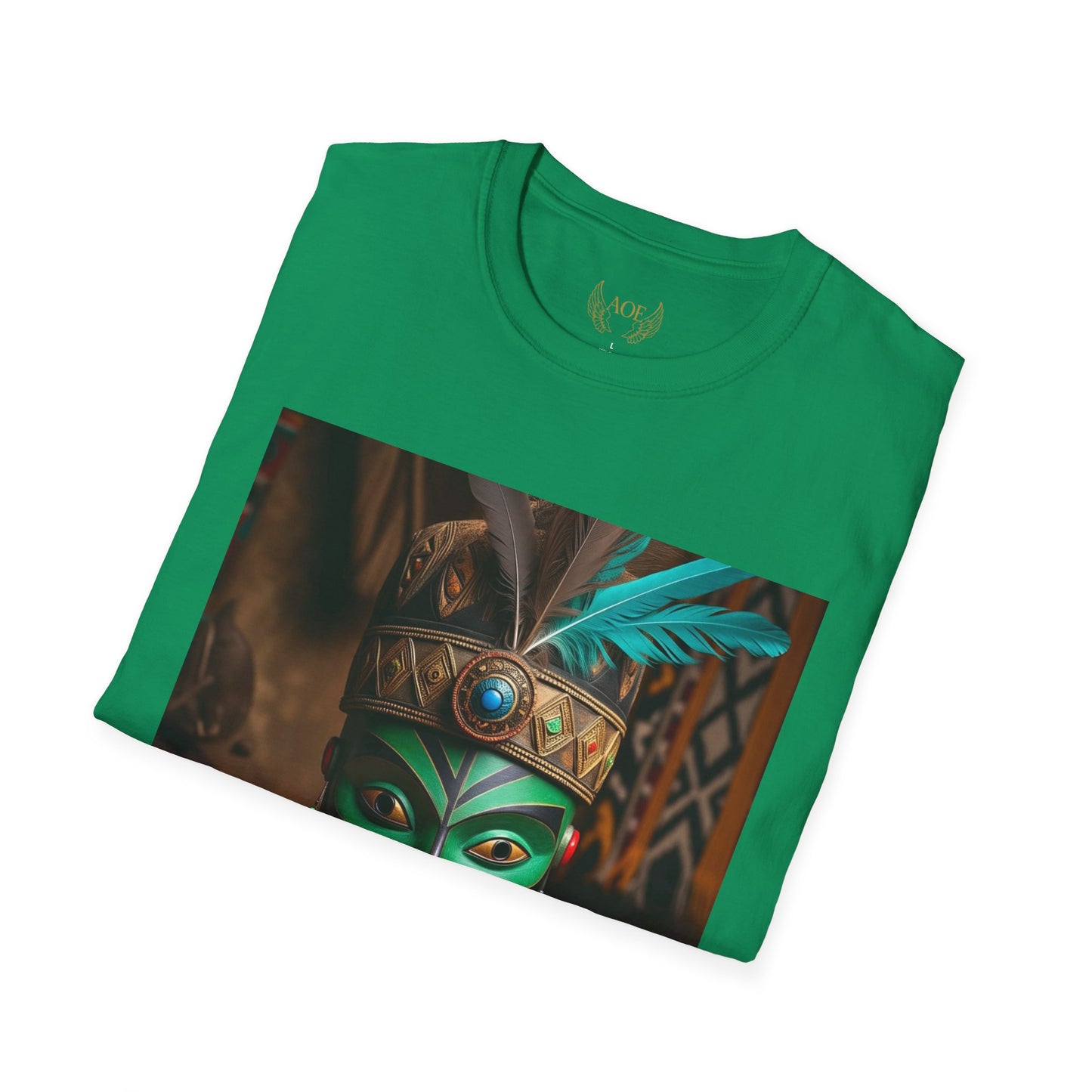 AOE African Mask Tee  | Cultural Heritage T-Shirt