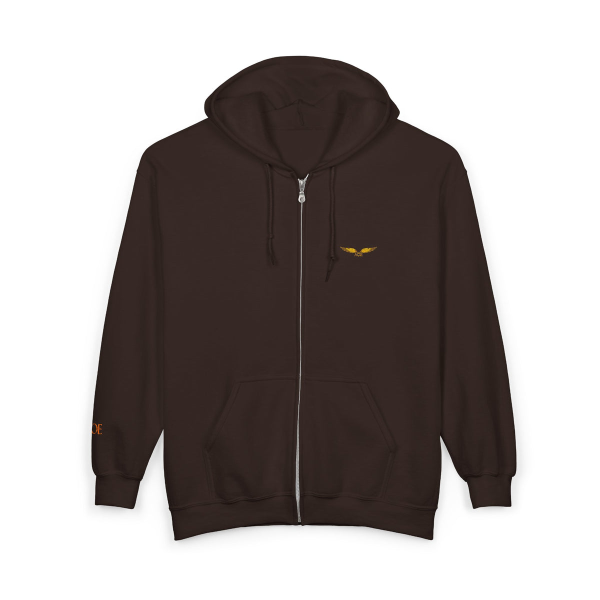 AOE Embroidered Signature Full-Zip Hoodie
