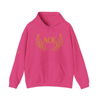Angel Wings Sweatshirt | Unisex Hooded Pullover for Comfort | Perfect Gift for Holidays, Birthdays, Everyday Wear