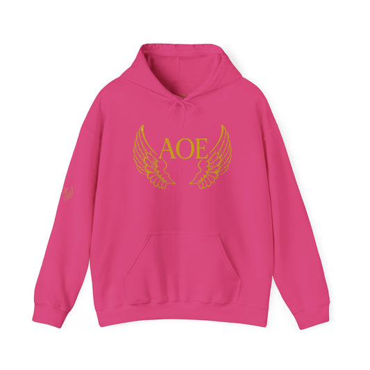 Angel Wings Sweatshirt | Unisex Hooded Pullover for Comfort | Perfect Gift for Holidays, Birthdays, Everyday Wear