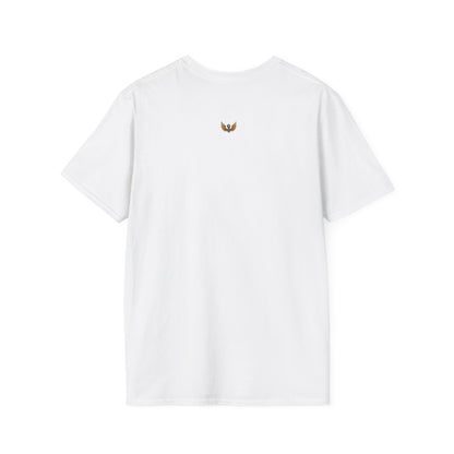 AOE Black Angel with Gold Wings T-Shirt | Empowerment & Spirituality | Angels On Earth Collection