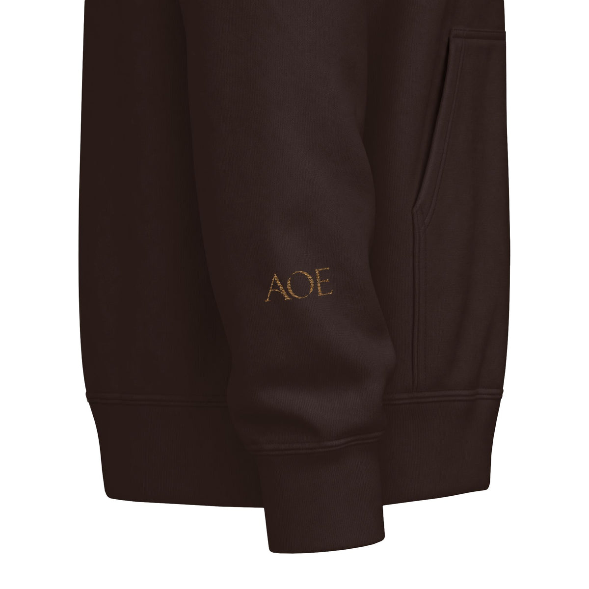 AOE Embroidered Signature Full-Zip Hoodie