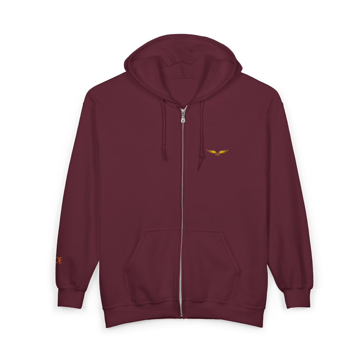 AOE Embroidered Signature Full-Zip Hoodie