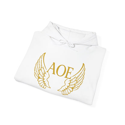 Angel Wings Sweatshirt | Unisex Hooded Pullover for Comfort | Perfect Gift for Holidays, Birthdays, Everyday Wear