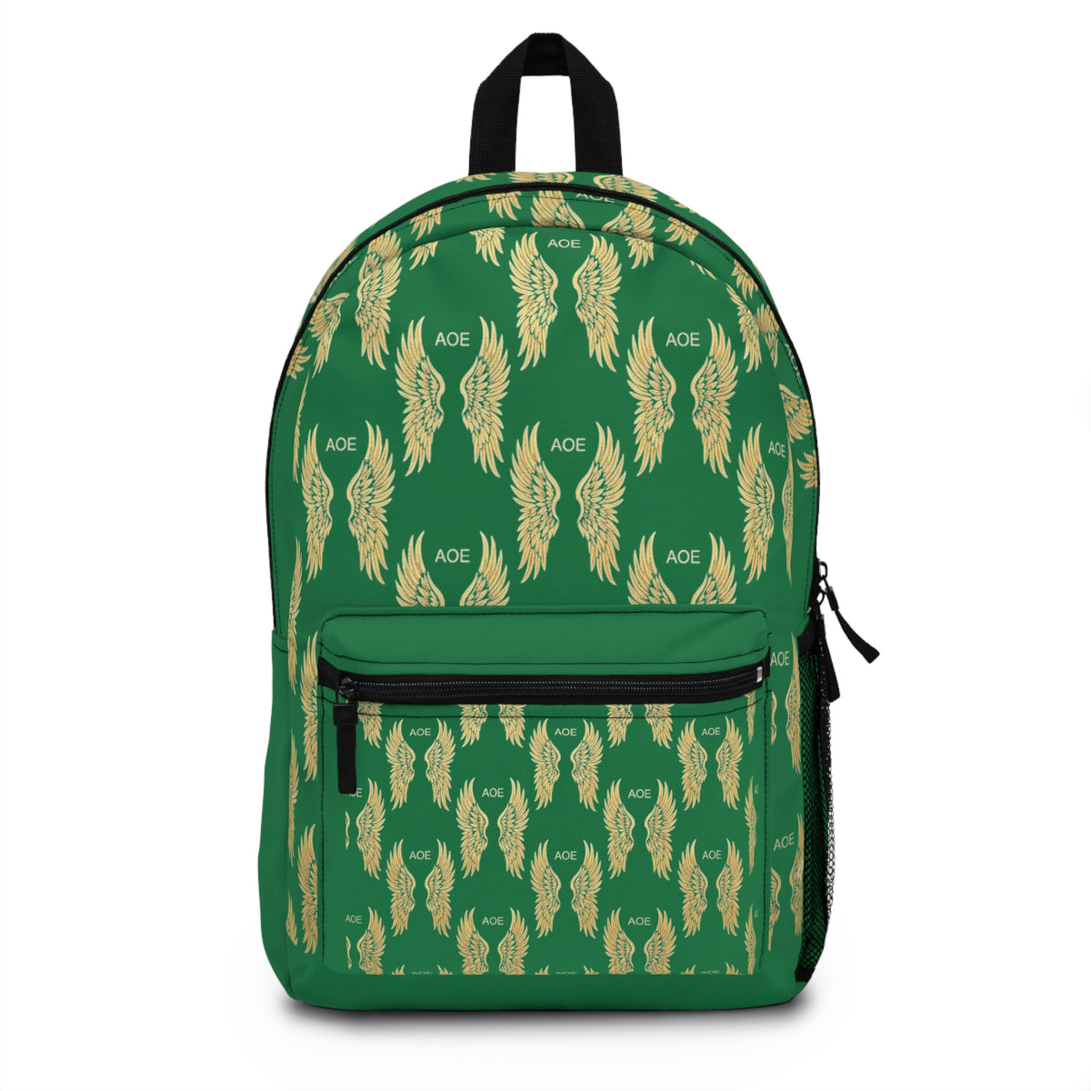 AOE Fall Signature Wings Backpack- Dark Green