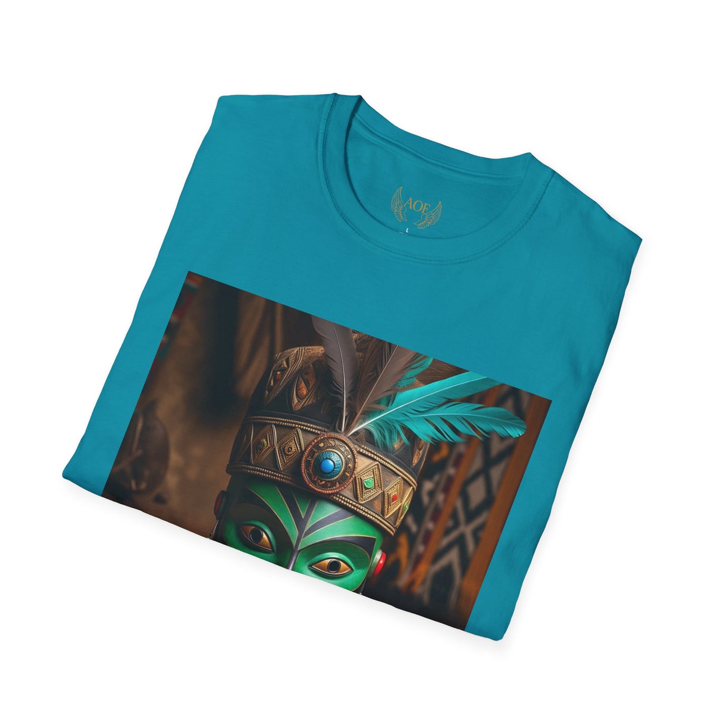 AOE African Mask Tee  | Cultural Heritage T-Shirt