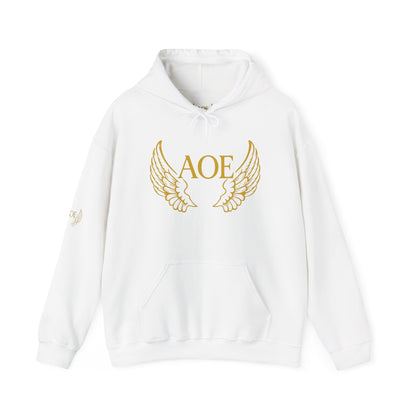 Angel Wings Sweatshirt | Unisex Hooded Pullover for Comfort | Perfect Gift for Holidays, Birthdays, Everyday Wear