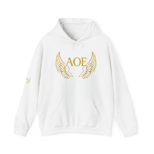 Angel Wings Sweatshirt | Unisex Hooded Pullover for Comfort | Perfect Gift for Holidays, Birthdays, Everyday Wear