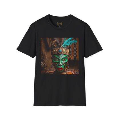 AOE African Mask Tee  | Cultural Heritage T-Shirt