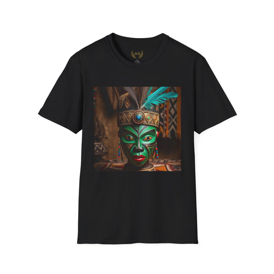 AOE African Mask Tee  | Cultural Heritage T-Shirt