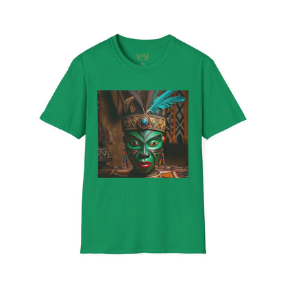 AOE African Mask Tee  | Cultural Heritage T-Shirt