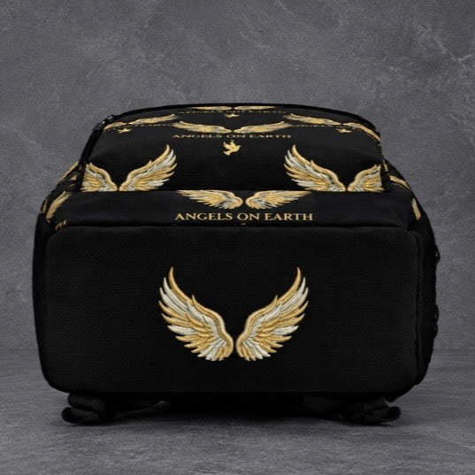 AOE Signature Wings Monogram Backpack