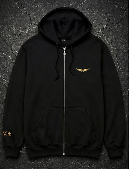 AOE Signature Full-Zip Hooded Sweatshirt