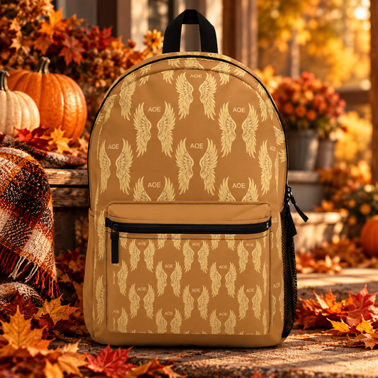 AOE Fall Signature Wings Backpack - Light Brown