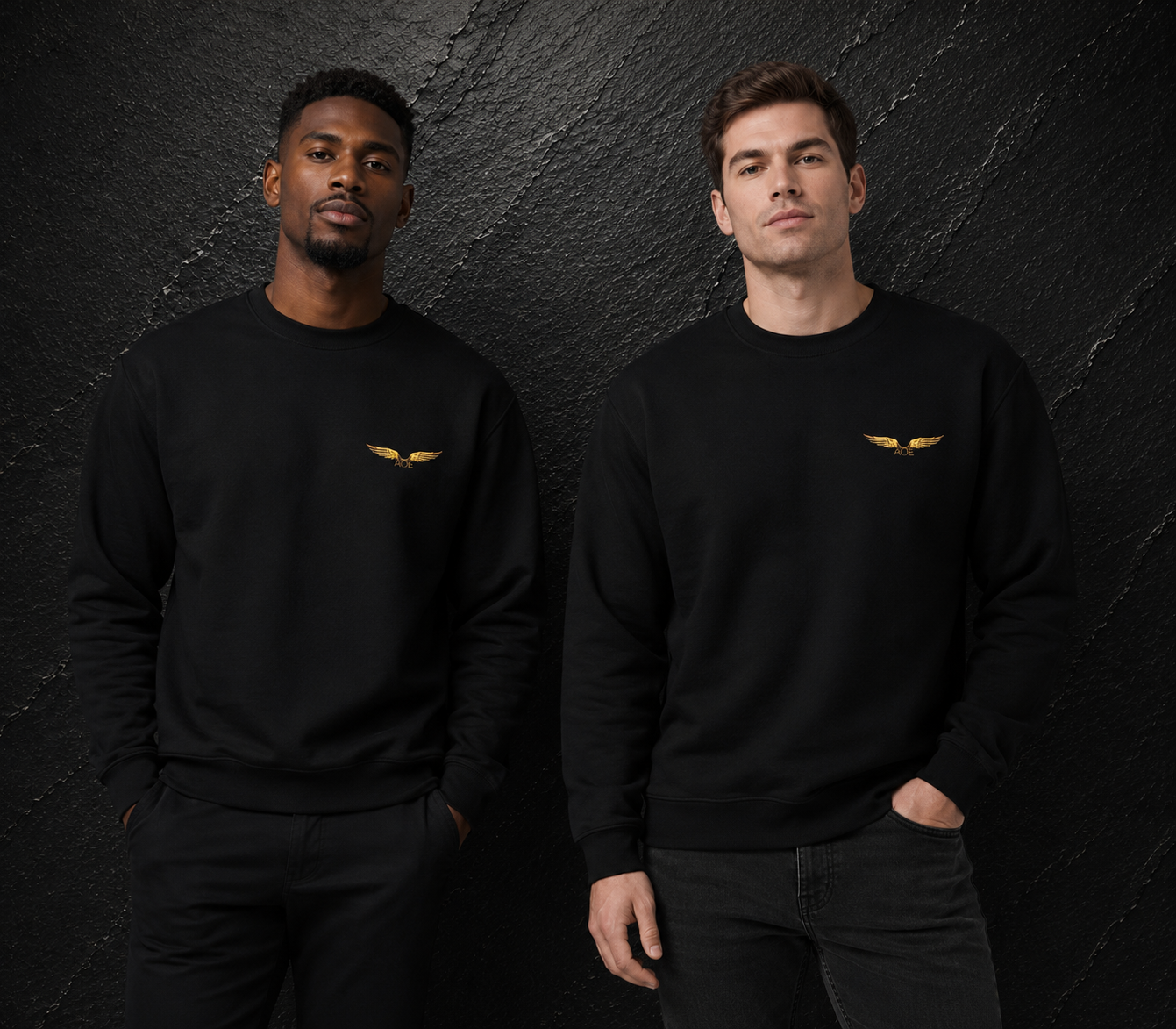 AOE Embroidered Crewneck
