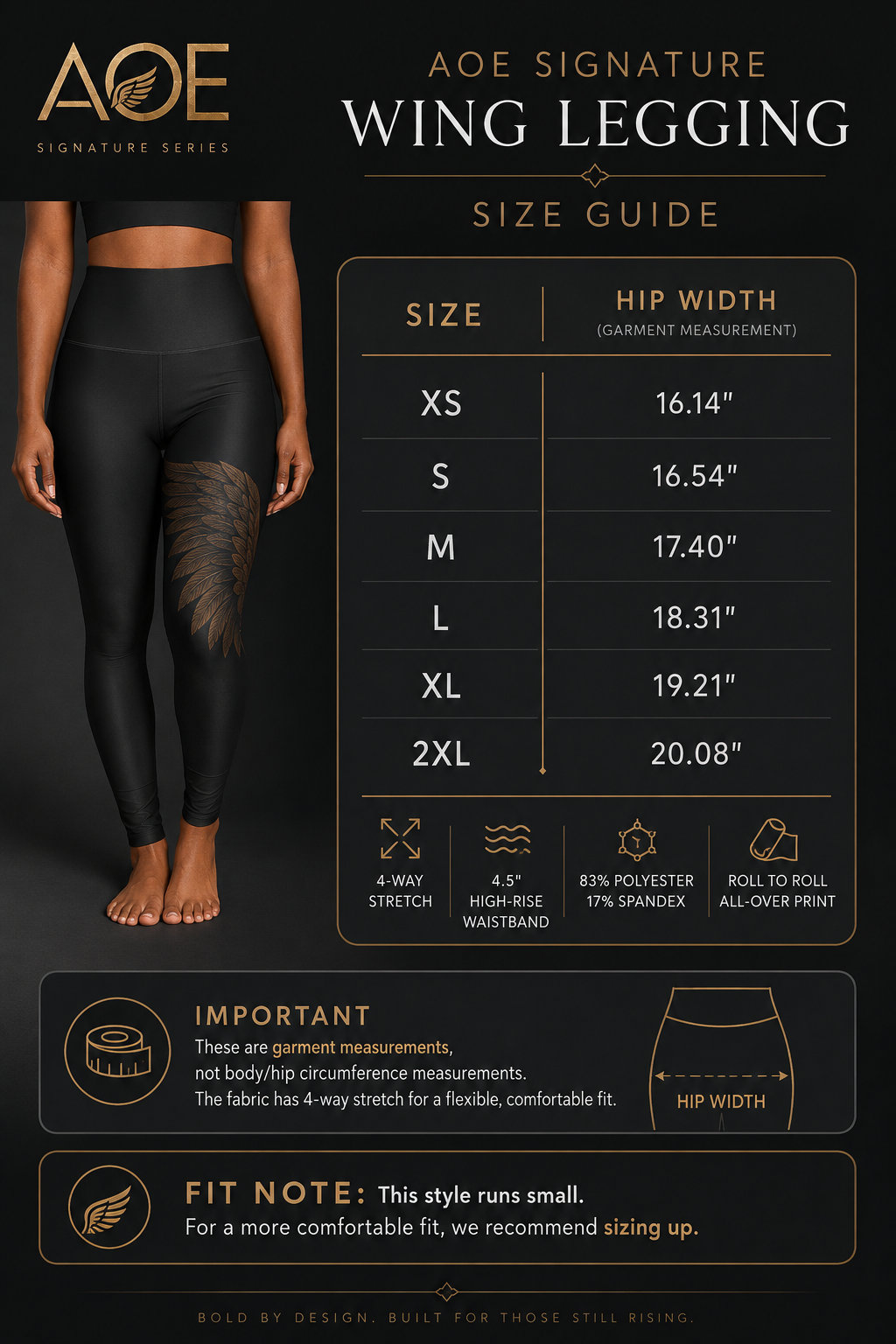 AOE Signature Wing Legging